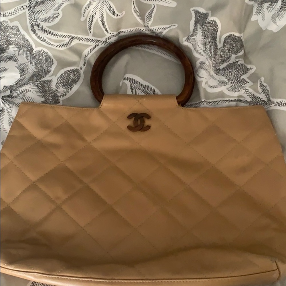 Chanel tote handbag